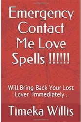 Emergency Contact Me Love Spells!!!!! Will Bring Back Your Lover Immediately... | Free Book